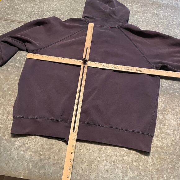 Vintage Levi's Levi Strauss Spellout Embroidered Hoodie Sweatshirt XL 90s Y2K - Picture 12 of 14